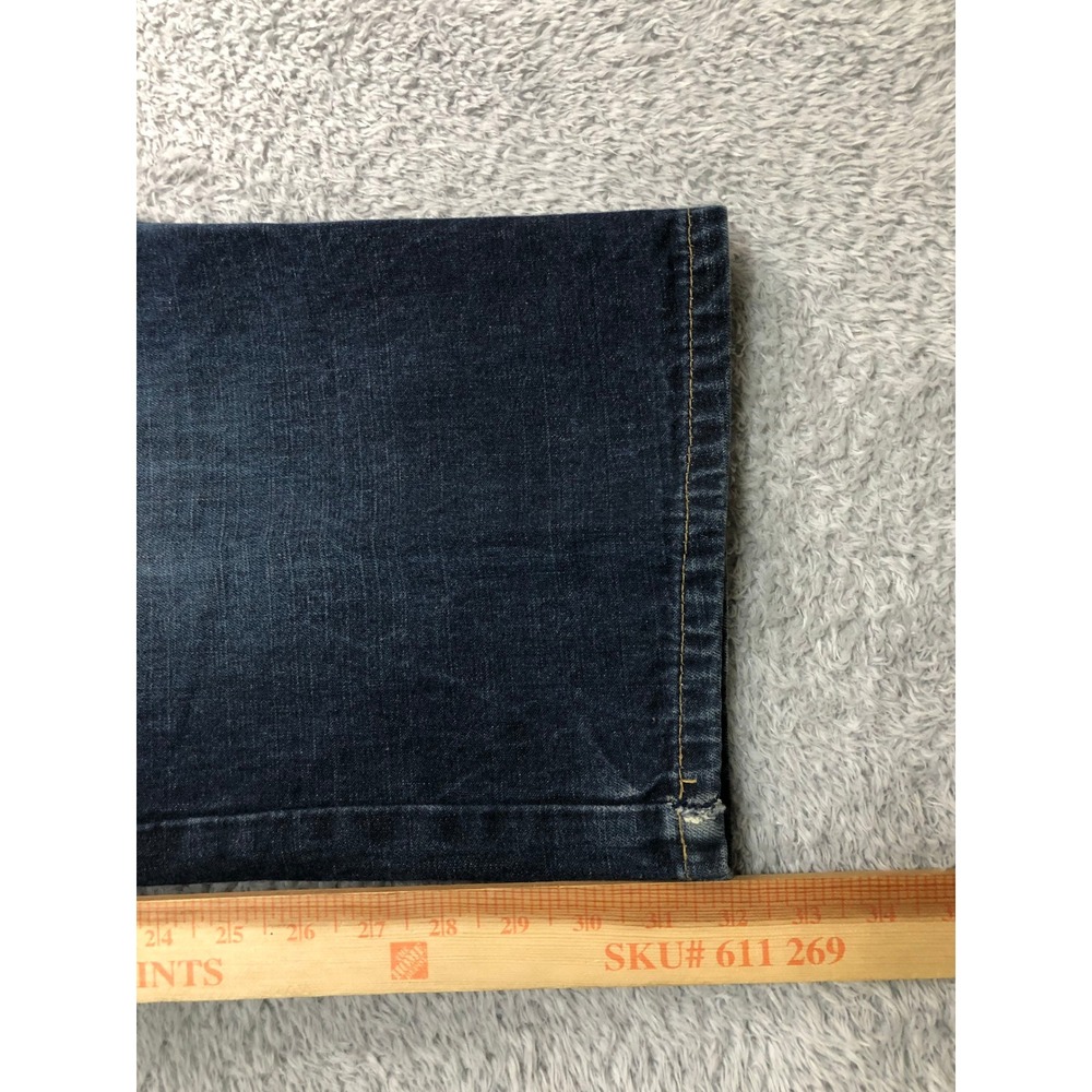 Y2K Vokal Jeans Men 34x32 (Tag 36) Blue Baggy Loose Fit Denim - Picture 9 of 10